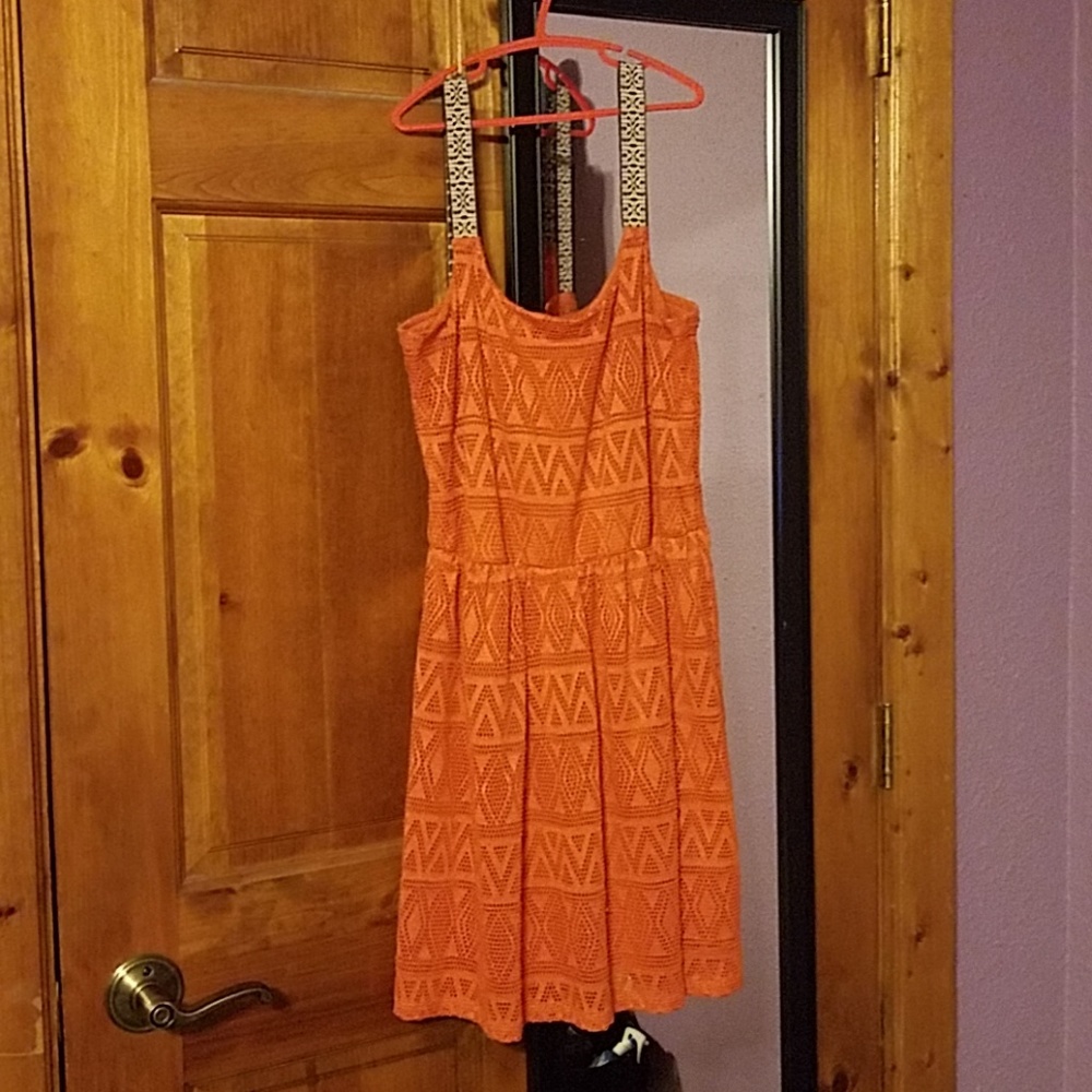 Orange Dress